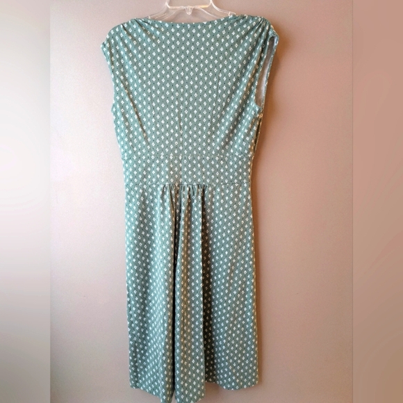 Lands' End Green Polka Dot Dress - Picture 7 of 11